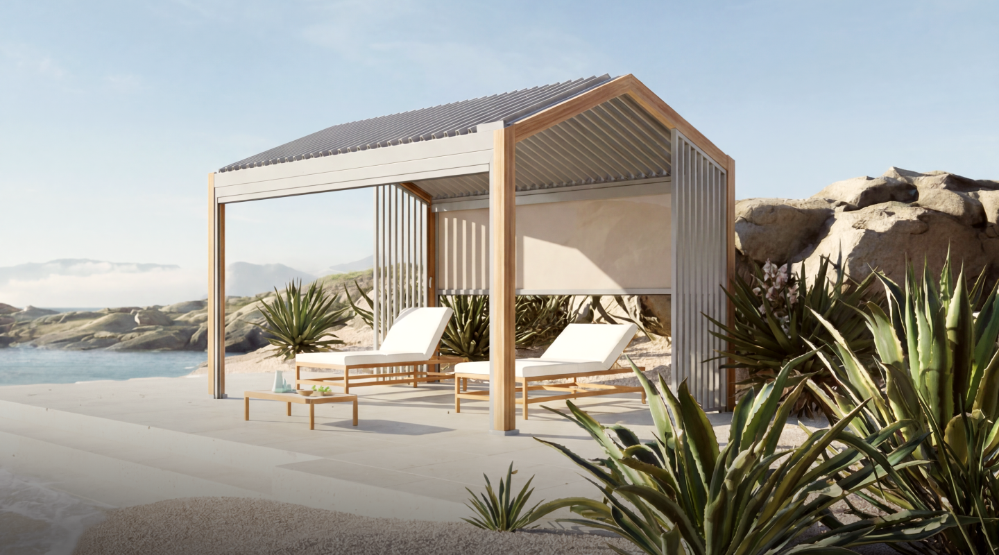 Architectural Pergola, All-Season Shade