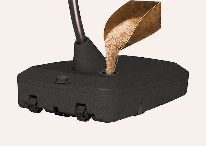 01-Add 330 lb of Sand