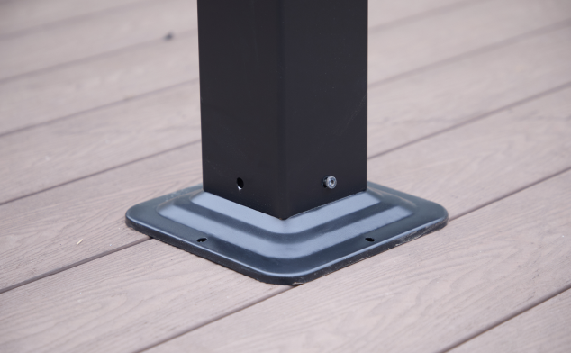 Protective cover at the base for added durability.