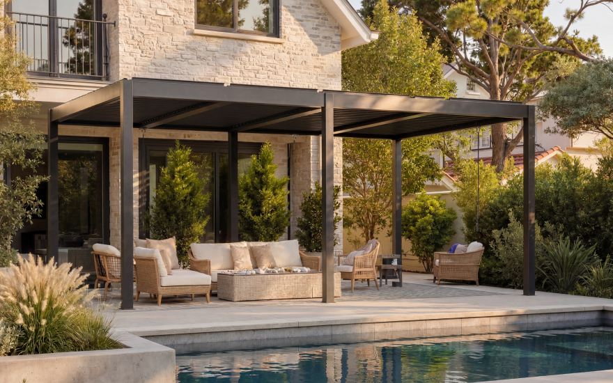 Adjustable Venetian blinds for shading