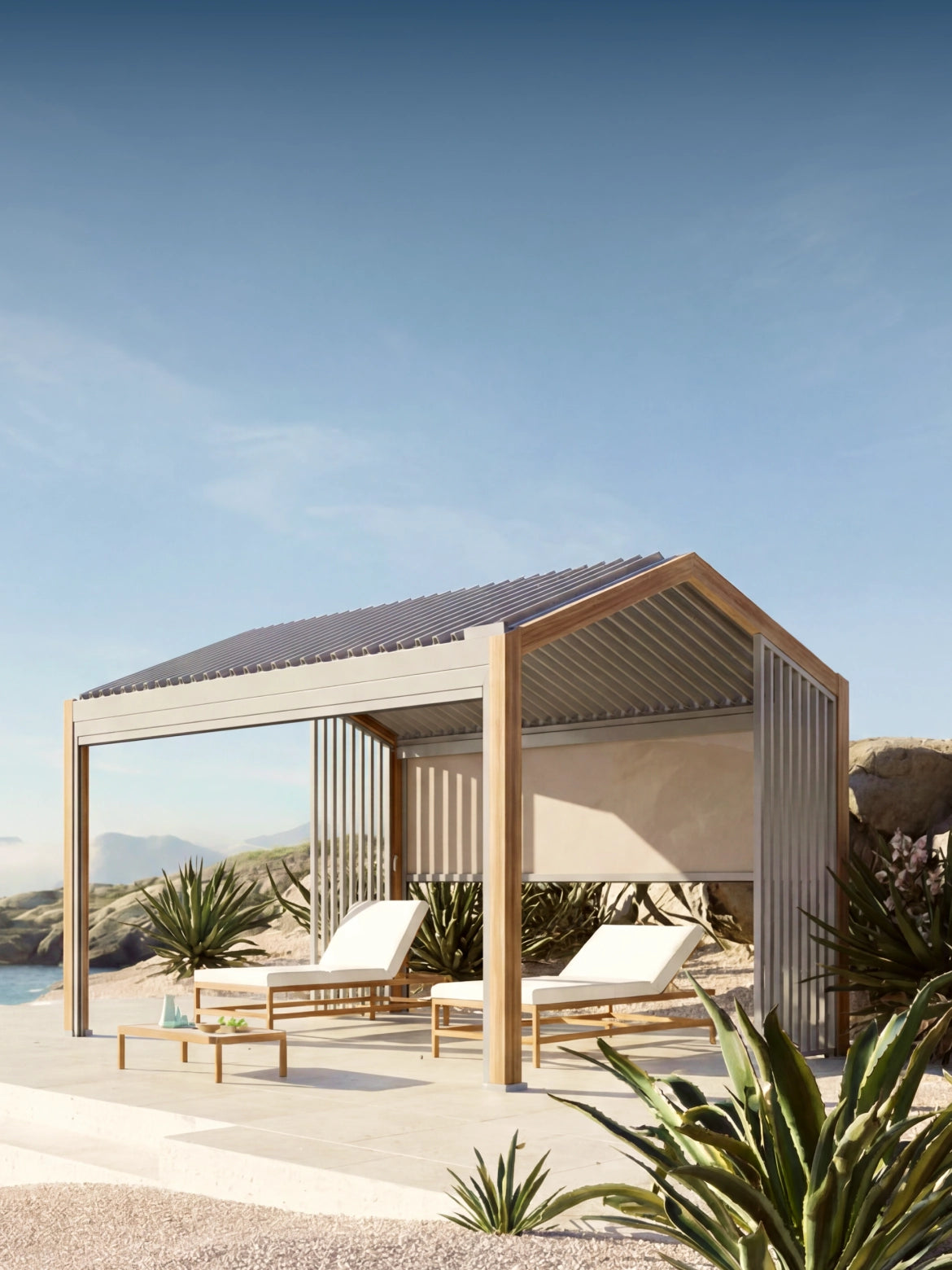 Architectural Pergola, All-Season Shade