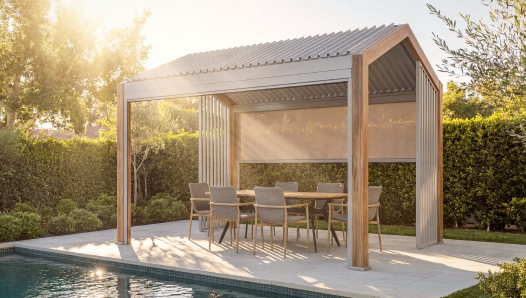 An Elite Outdoor Room, Crafted for Hosting