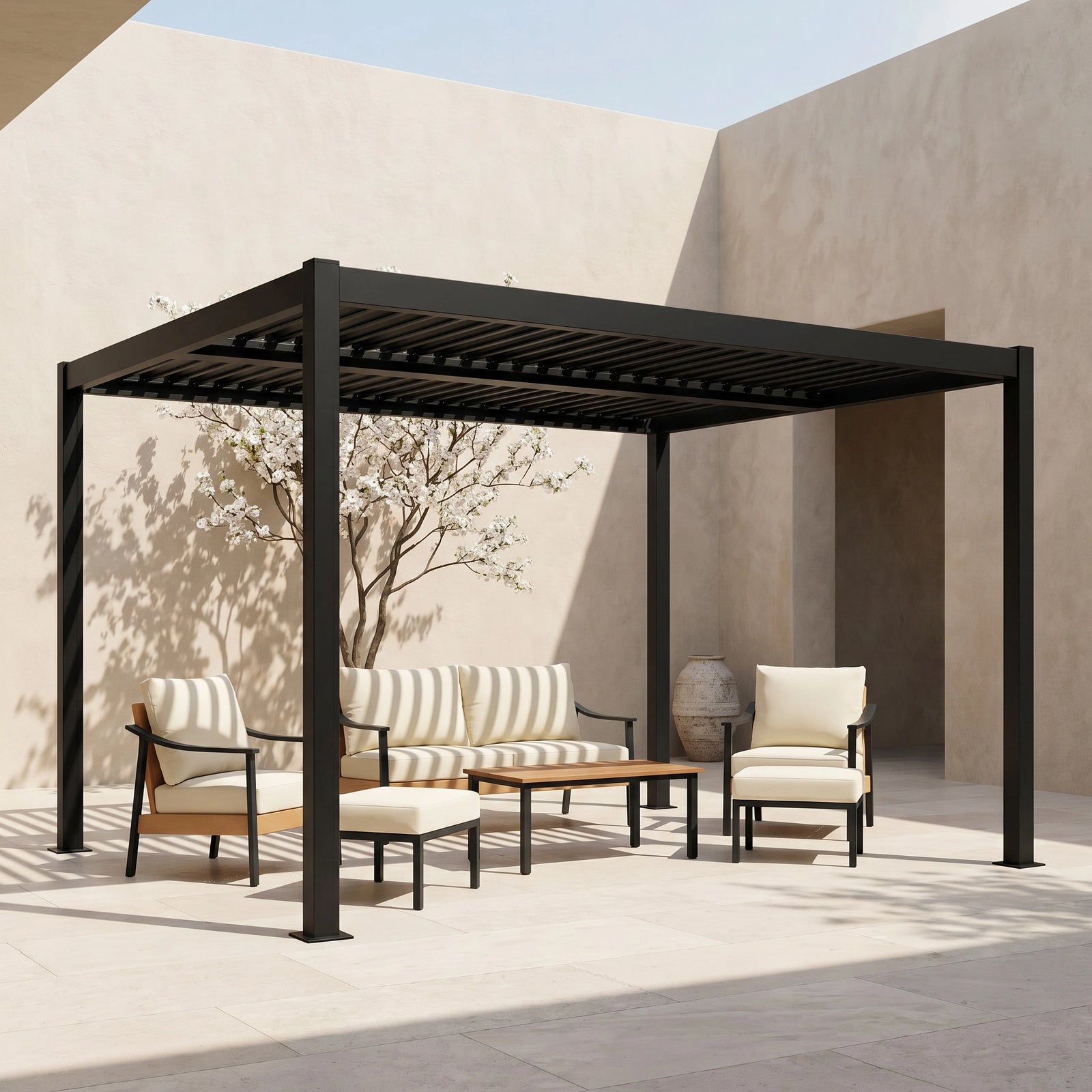 Sofa Sets with Pergolas
