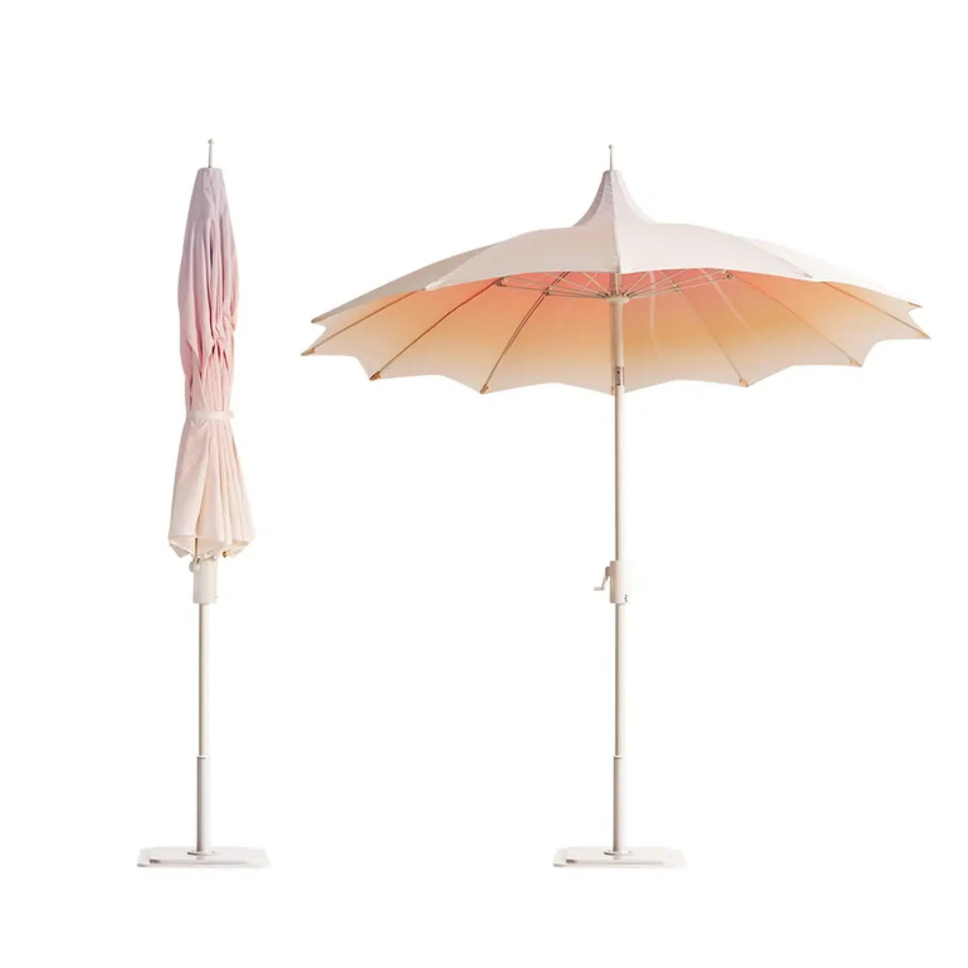 Orchid 9 ft Aluminum Umbrella Outdoor Patio