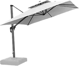 Comparable 10' x 10' Cantilever Umbrella