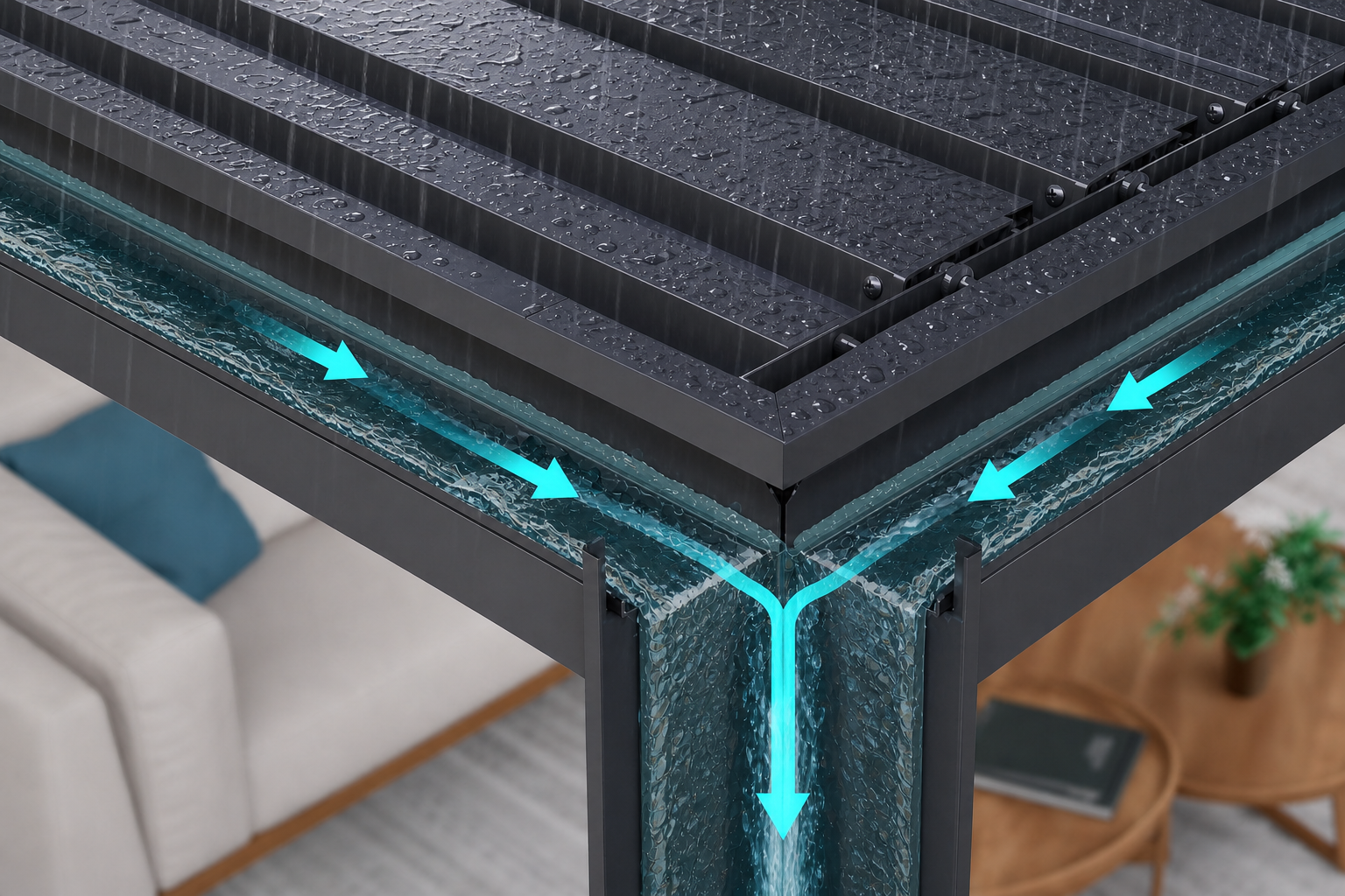 Integrated Rainwater Drainage