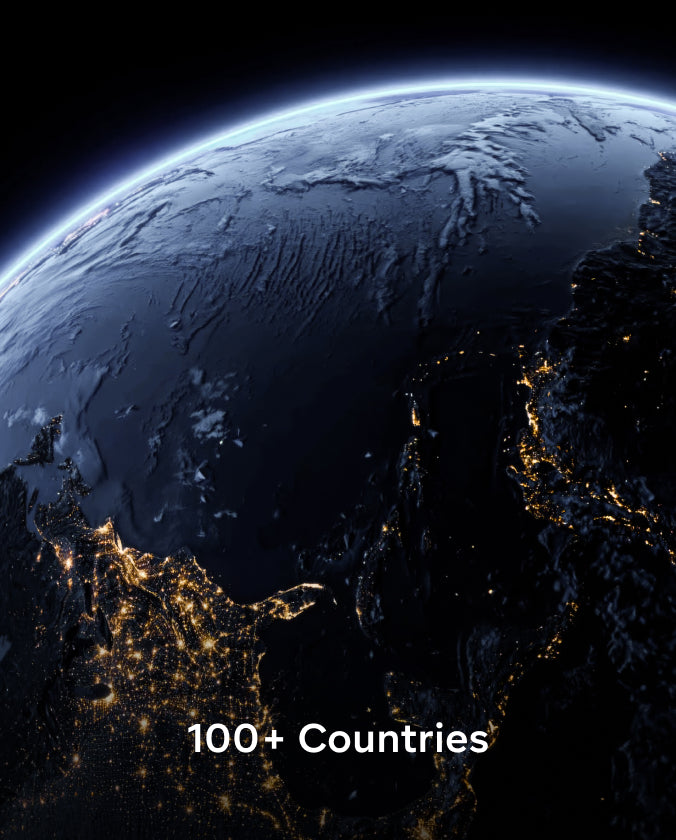 The earth at night
