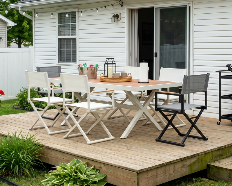 Plastic dining chair