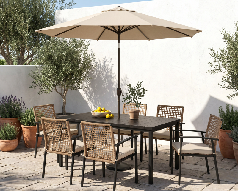 Director's Chair Dining Set