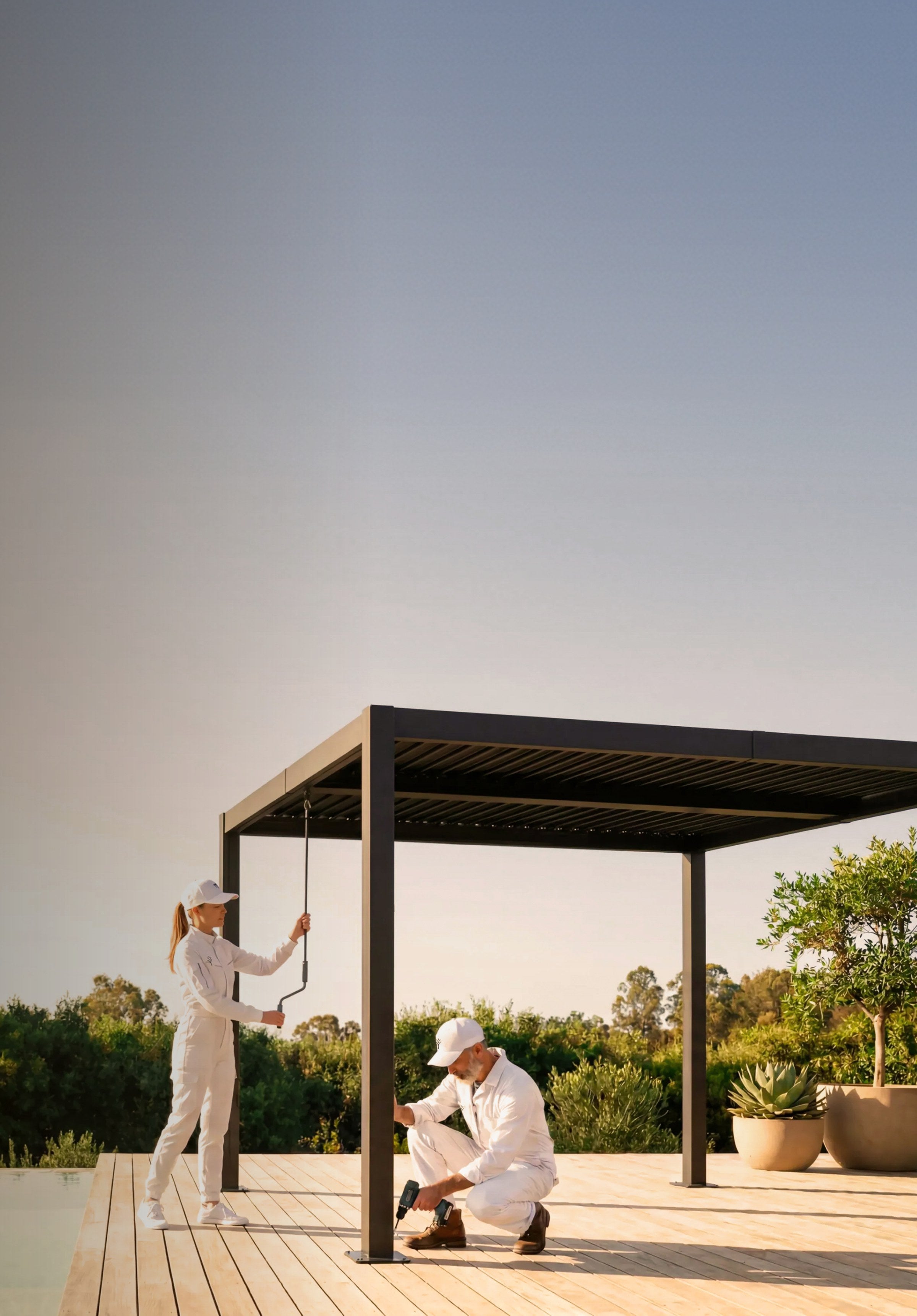 Transform Your Backyard.
Delivered & Assembled.