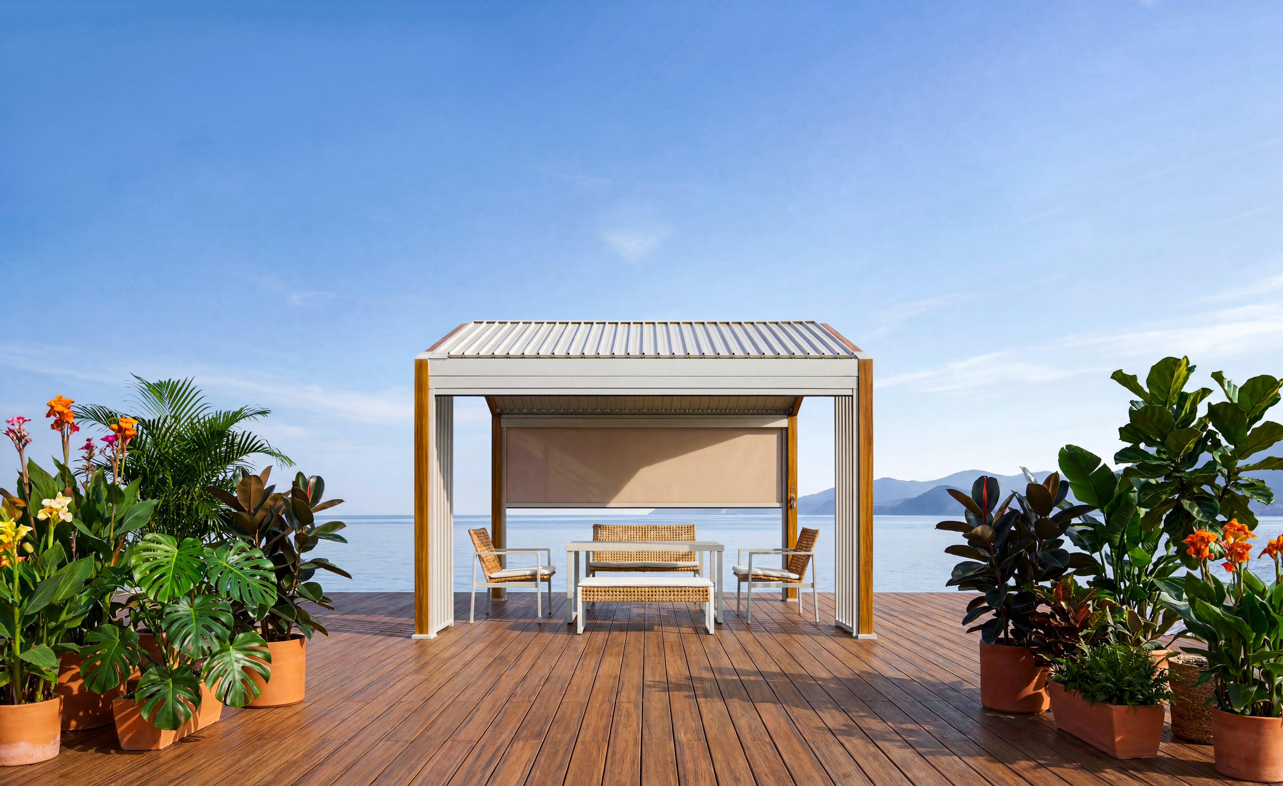 The Triangular Pergola