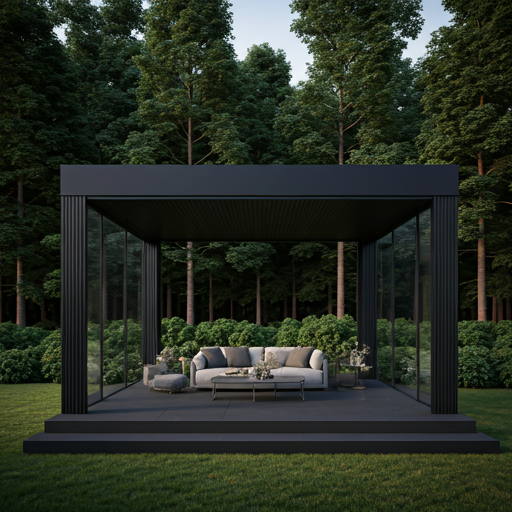 Outdoor lounge seating set